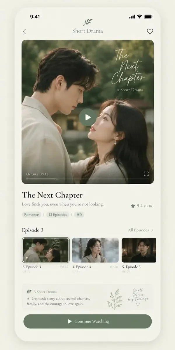 精品短剧在线APP界面 - 海量短剧随身看 精品短剧在线APP界面截图 2
